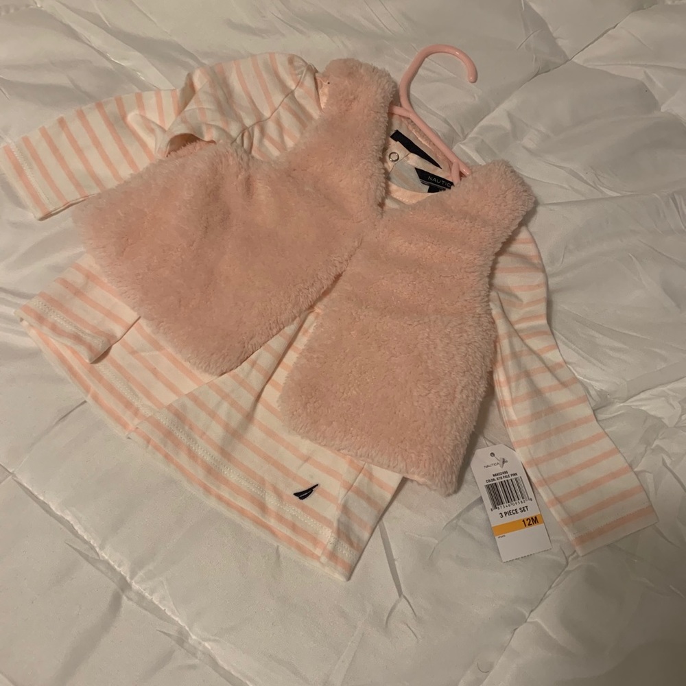 Nautica shirt and vest